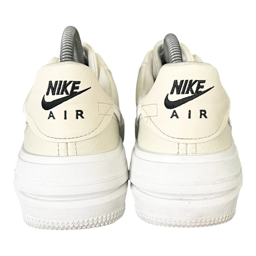 Nike Air Force 1 Shadow SE Ivory White Platform Sneakers Women Size 8 DJ9946-200